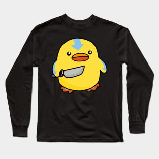 Avatar Duck, knife bender! Long Sleeve T-Shirt